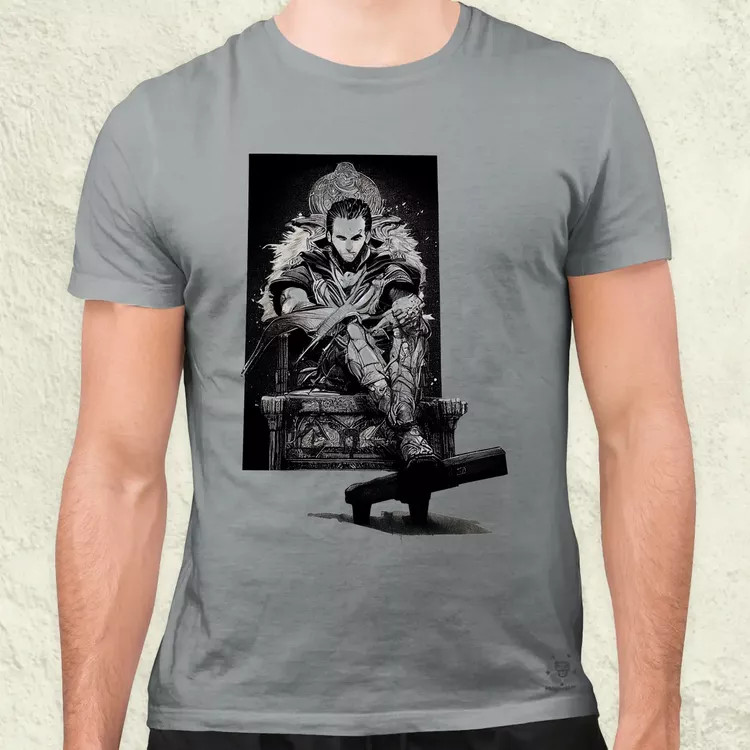 Skandináv mitológia Loki v2 férfi póló