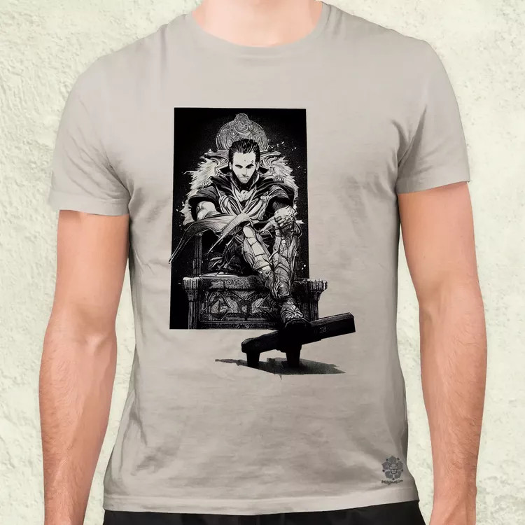 Skandináv mitológia Loki v2 férfi póló