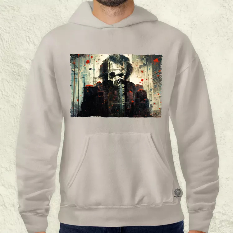 Pareidolia Joker város fantázia v5 férfi pulóver
