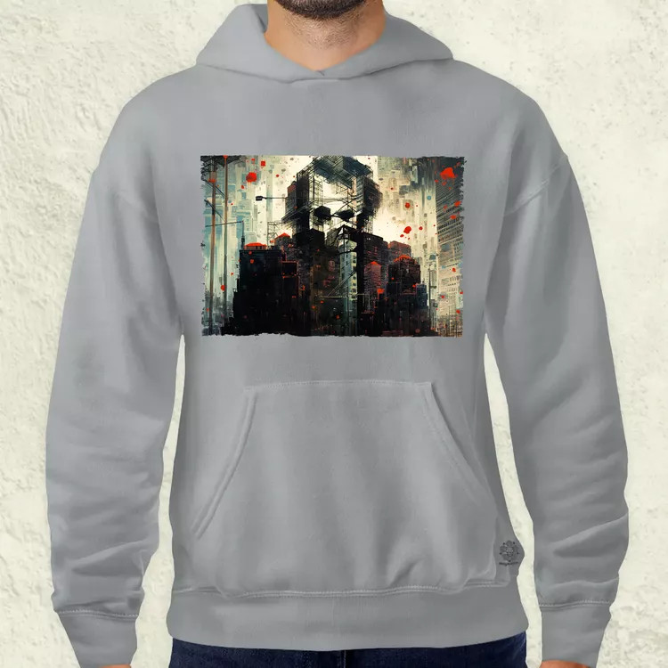 Pareidolia Joker város fantázia v5 férfi pulóver