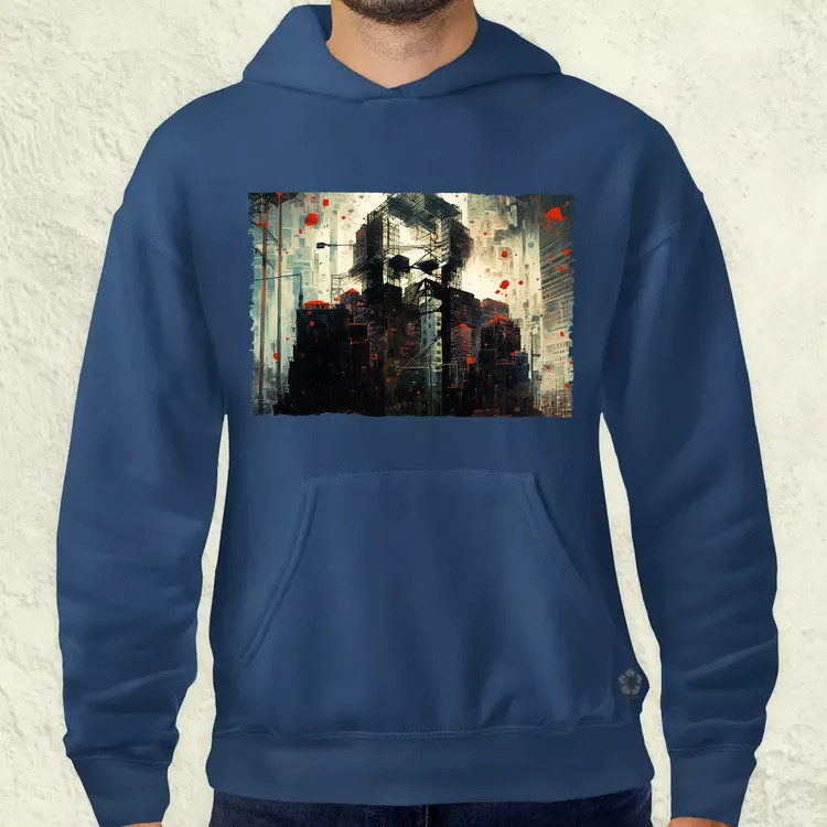 Pareidolia Joker város fantázia v5 férfi pulóver