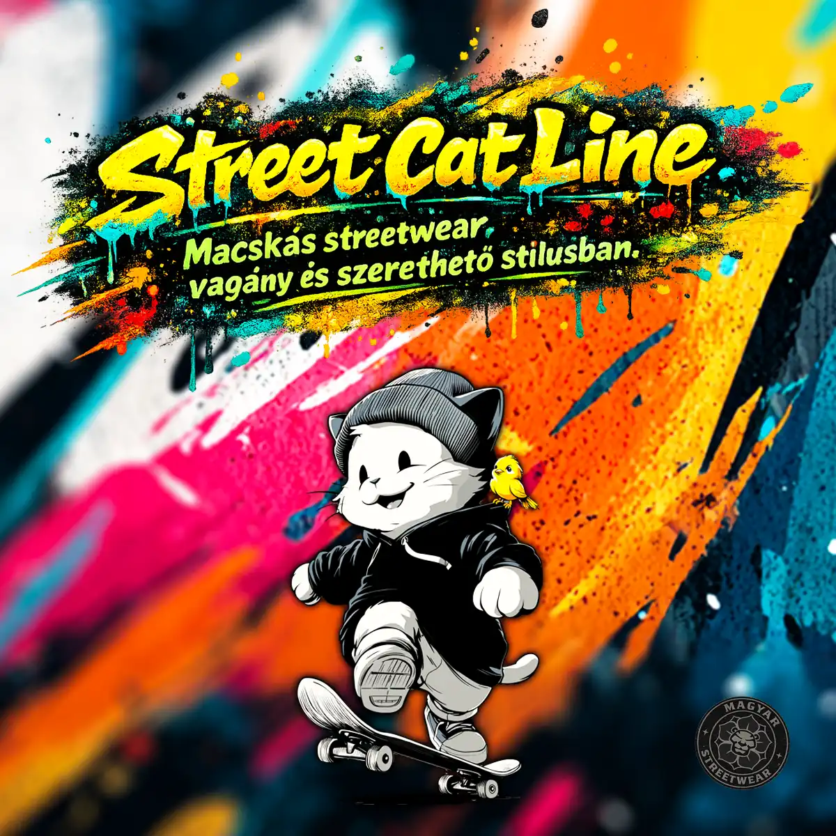 Magnolion Street Cat Line