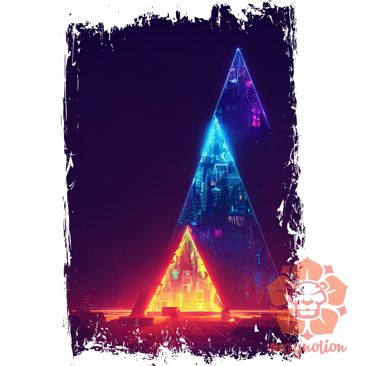 Cyberpunk piramis v1