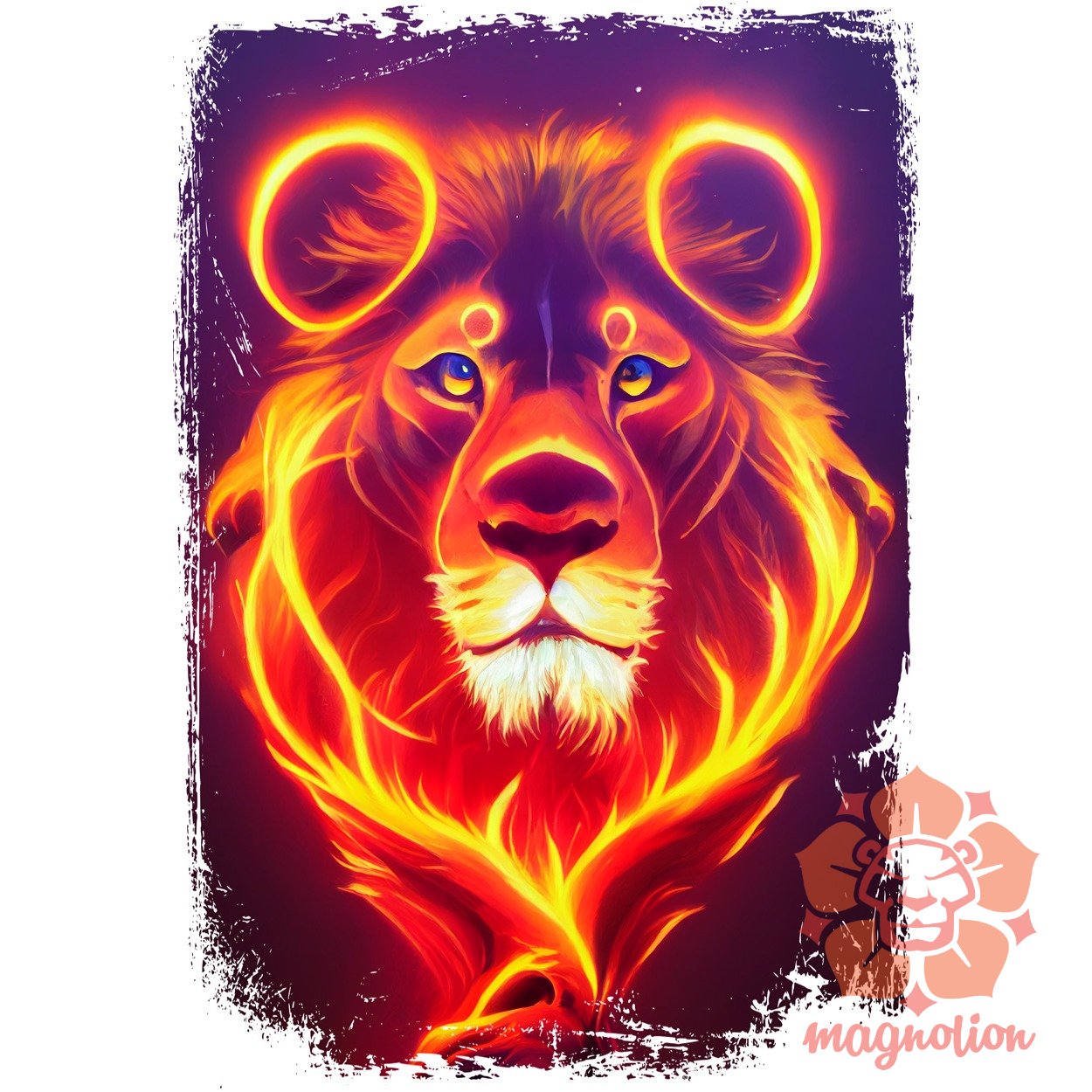 Tűzből készült oroszlán