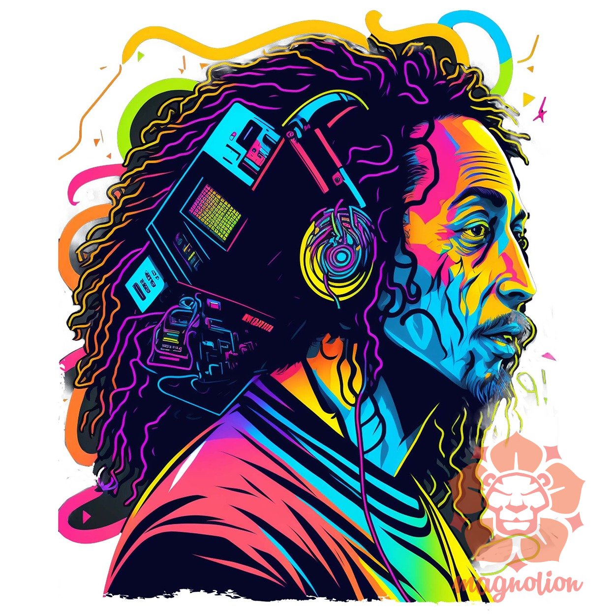 Bob Marley portré v2