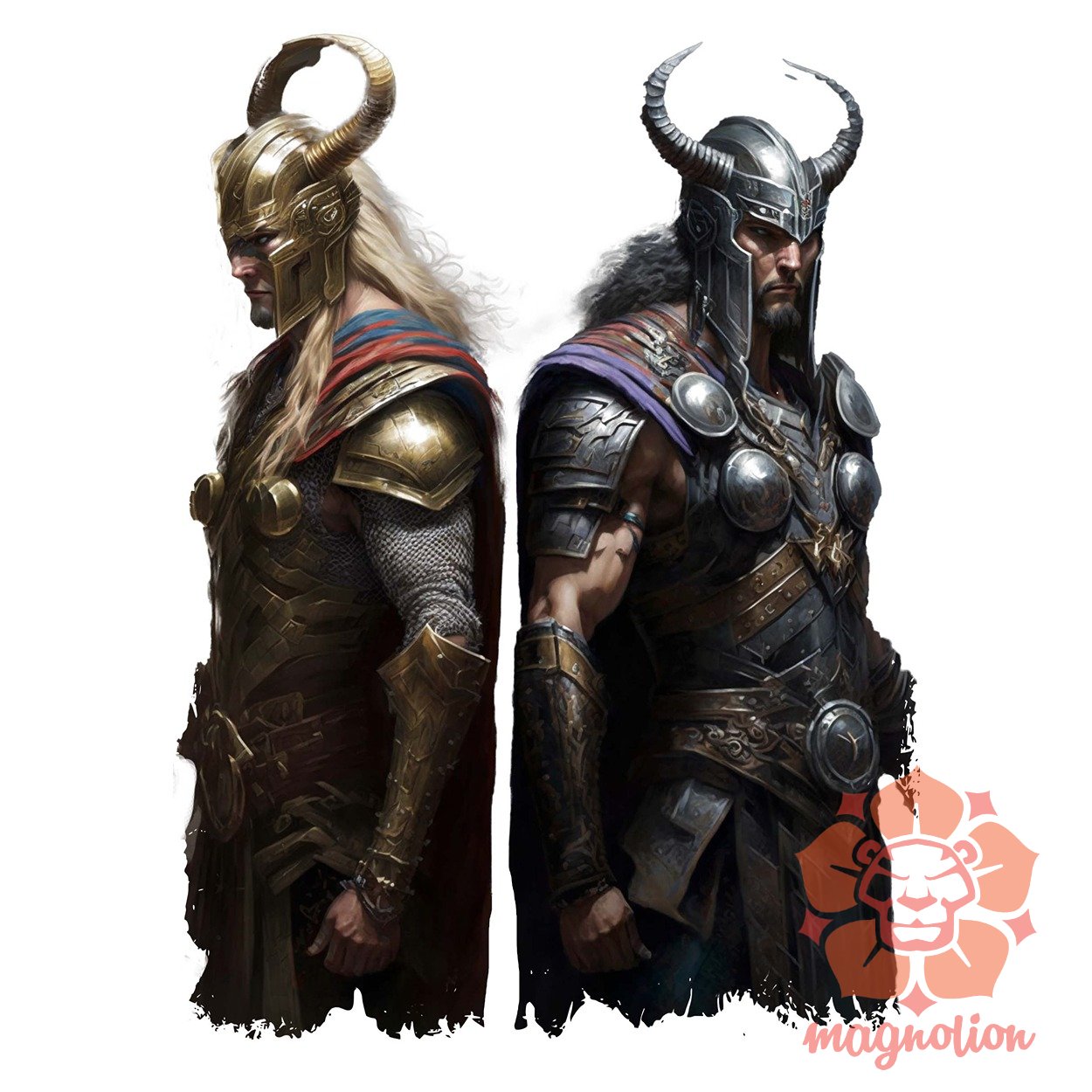 Thor és Loki páncélban