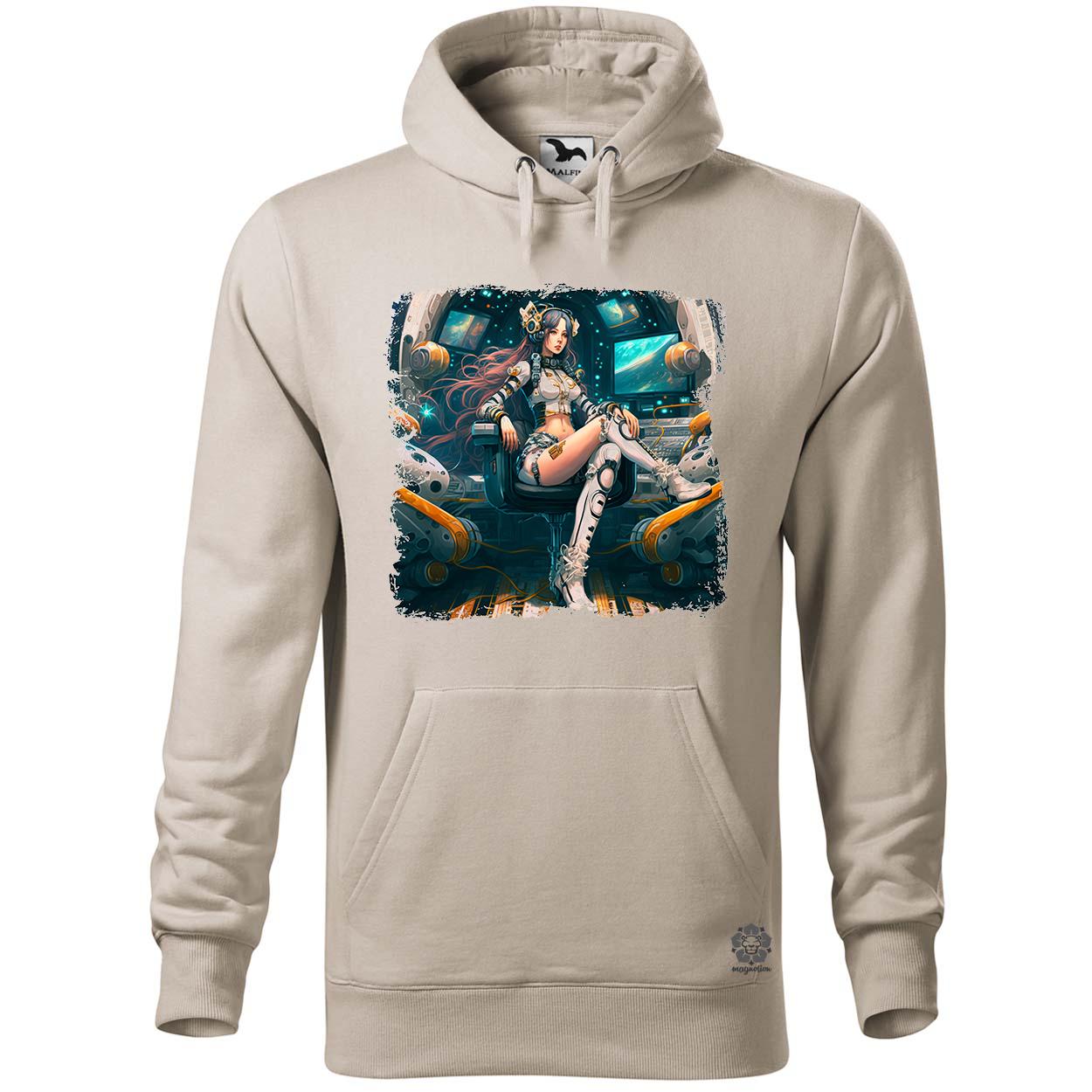 Anime lány űrhajóban v4 egyedi  pulóver 