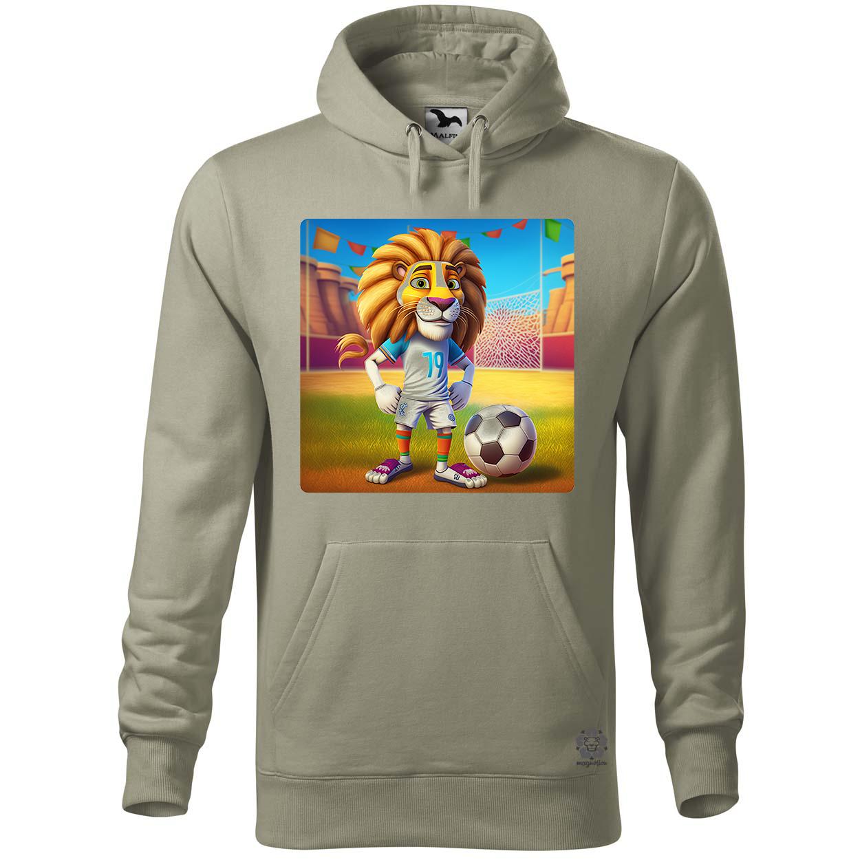 Aranyos rajzfilm focista oroszlán