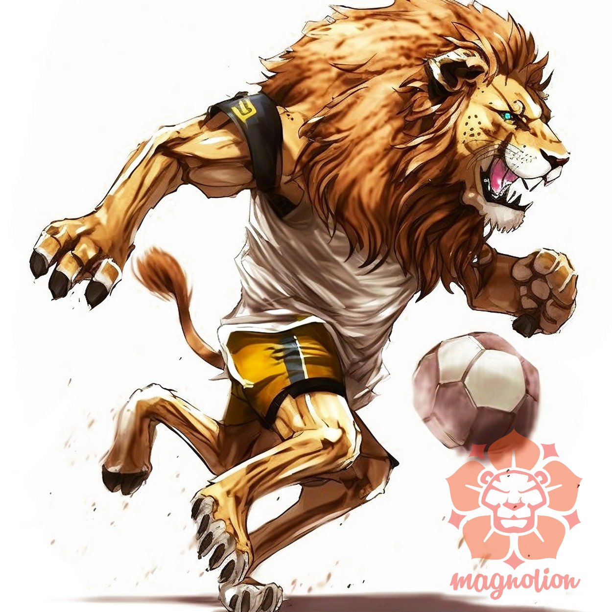 Focizó oroszlán labdával