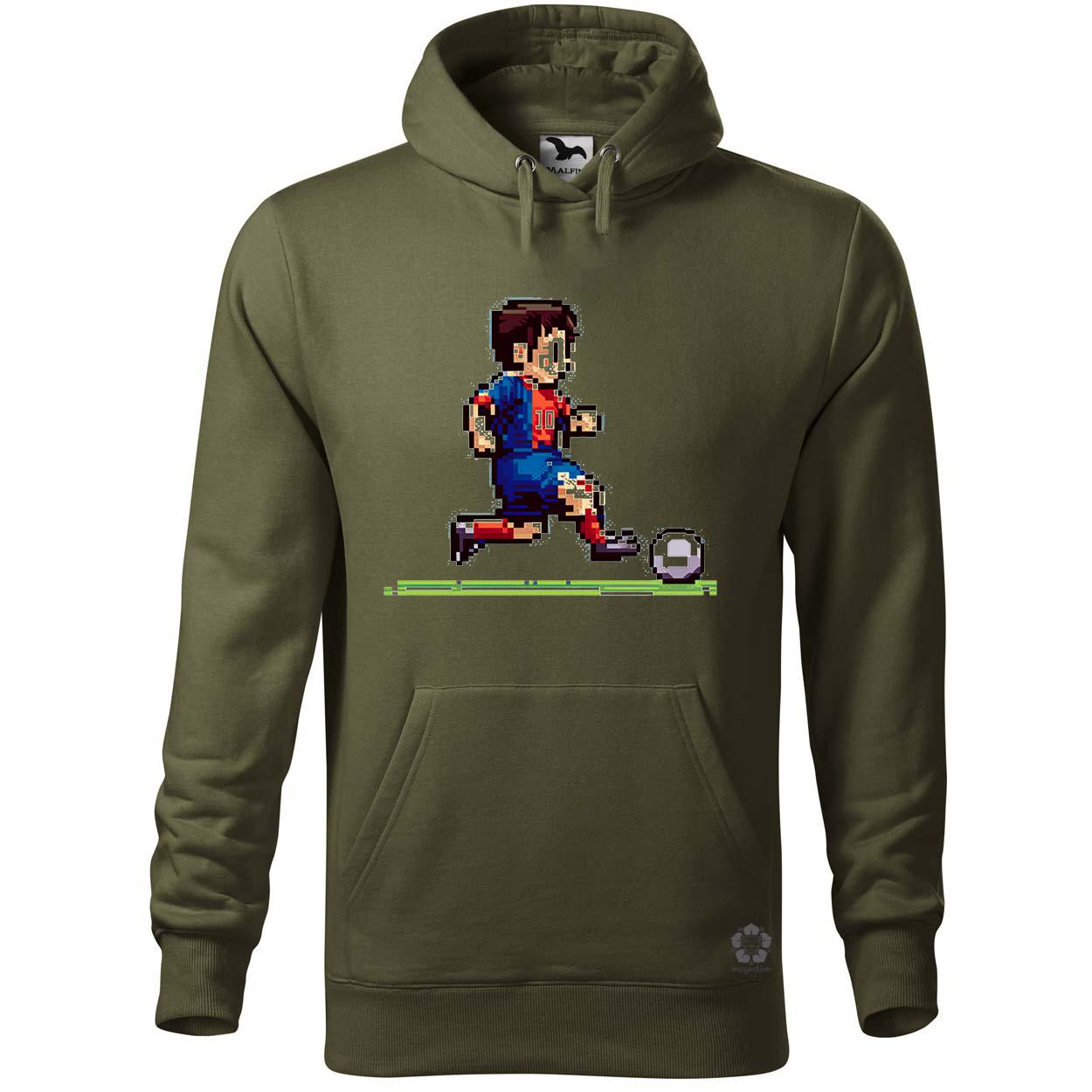 Messi labdával pixelart