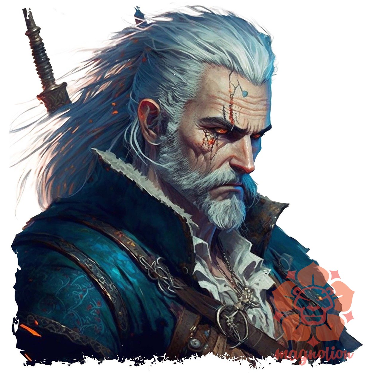 Geralt portré