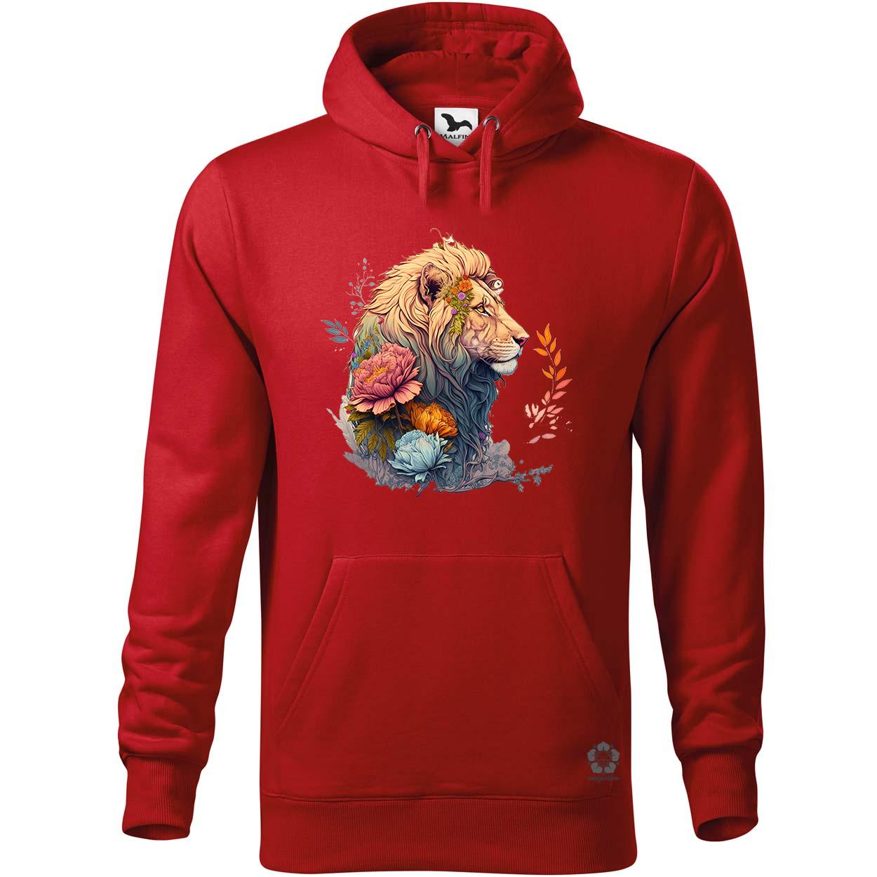 Virágba borult anime oroszlán egyedi  pulóver 