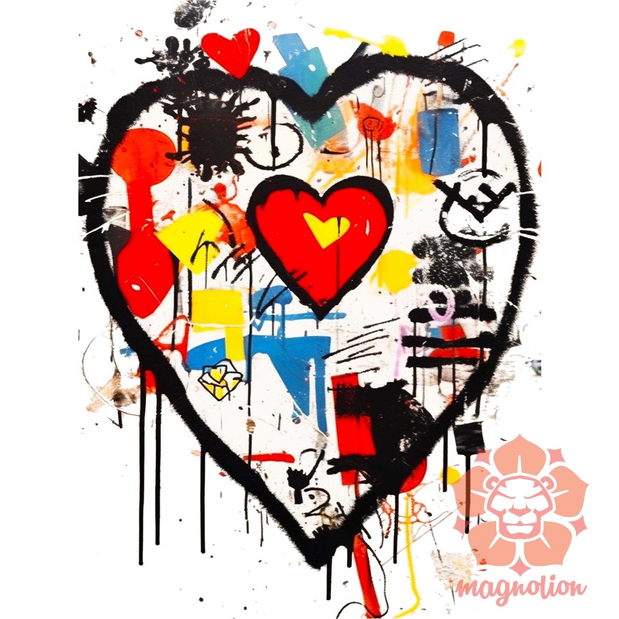 Basquiat béke és szeretet v11