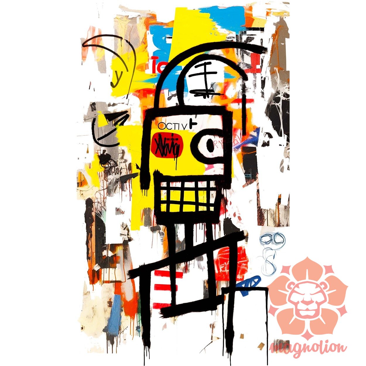 Basquiat béke és szeretet v5