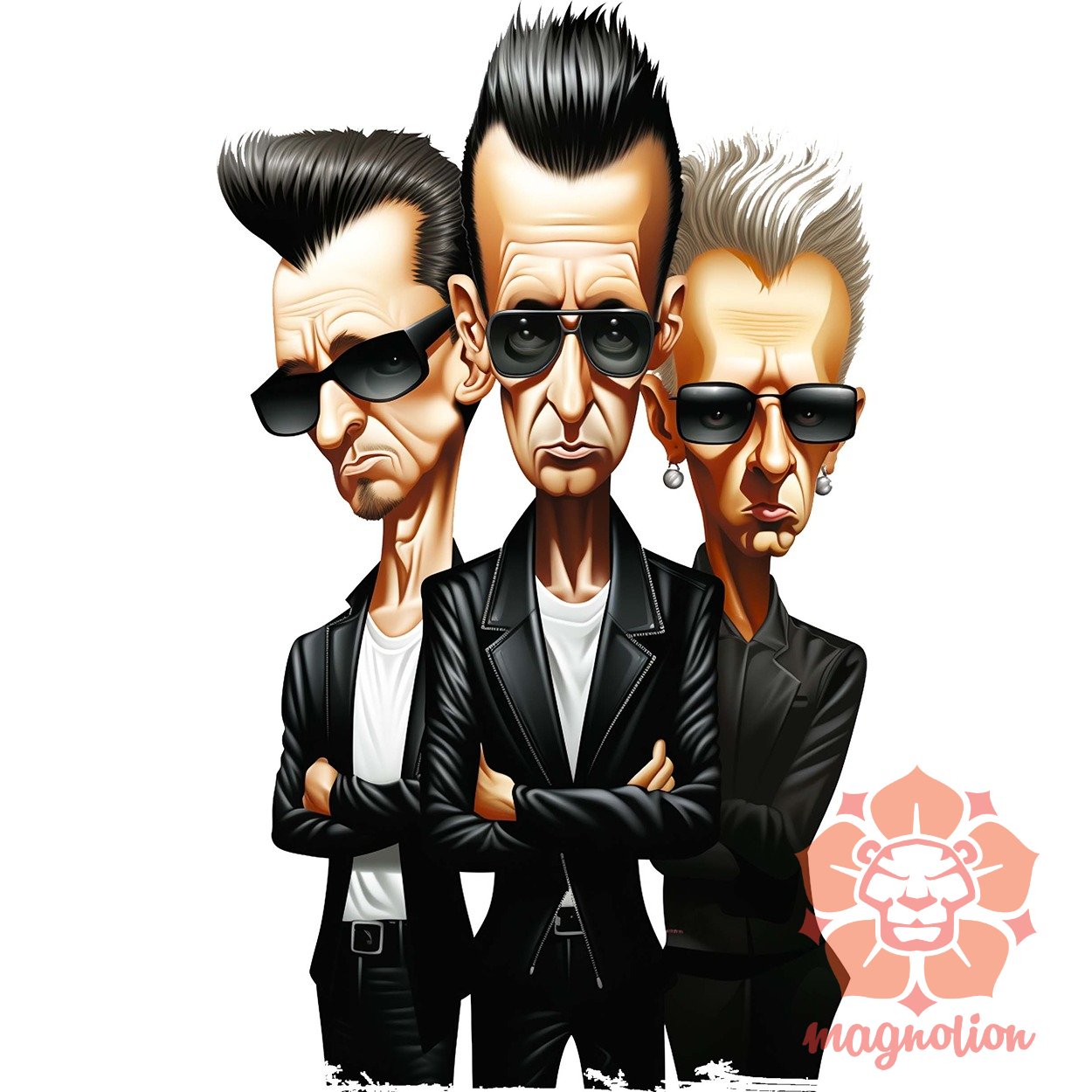 Depeche Mode karikatúra v1