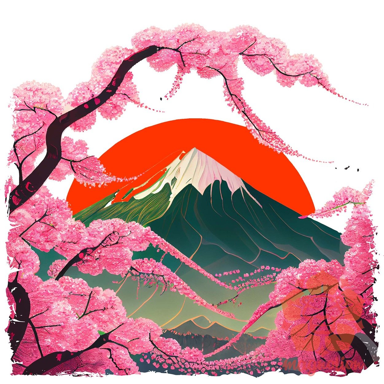 Fuji cseresznyevirágzás v1