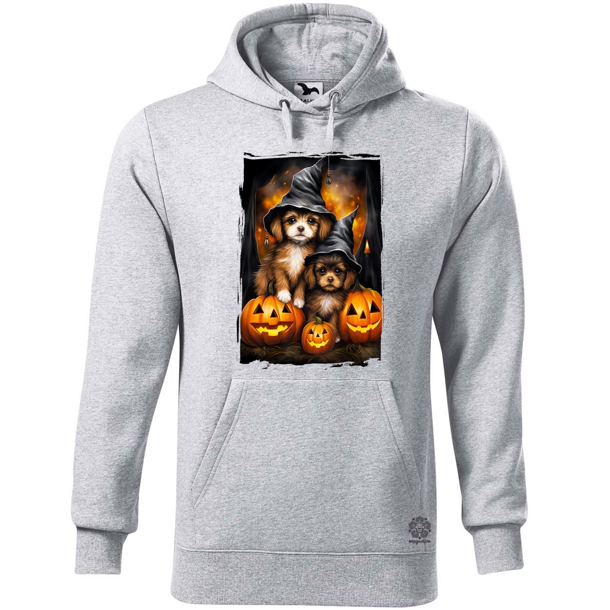 Halloween tök és kutyus v2