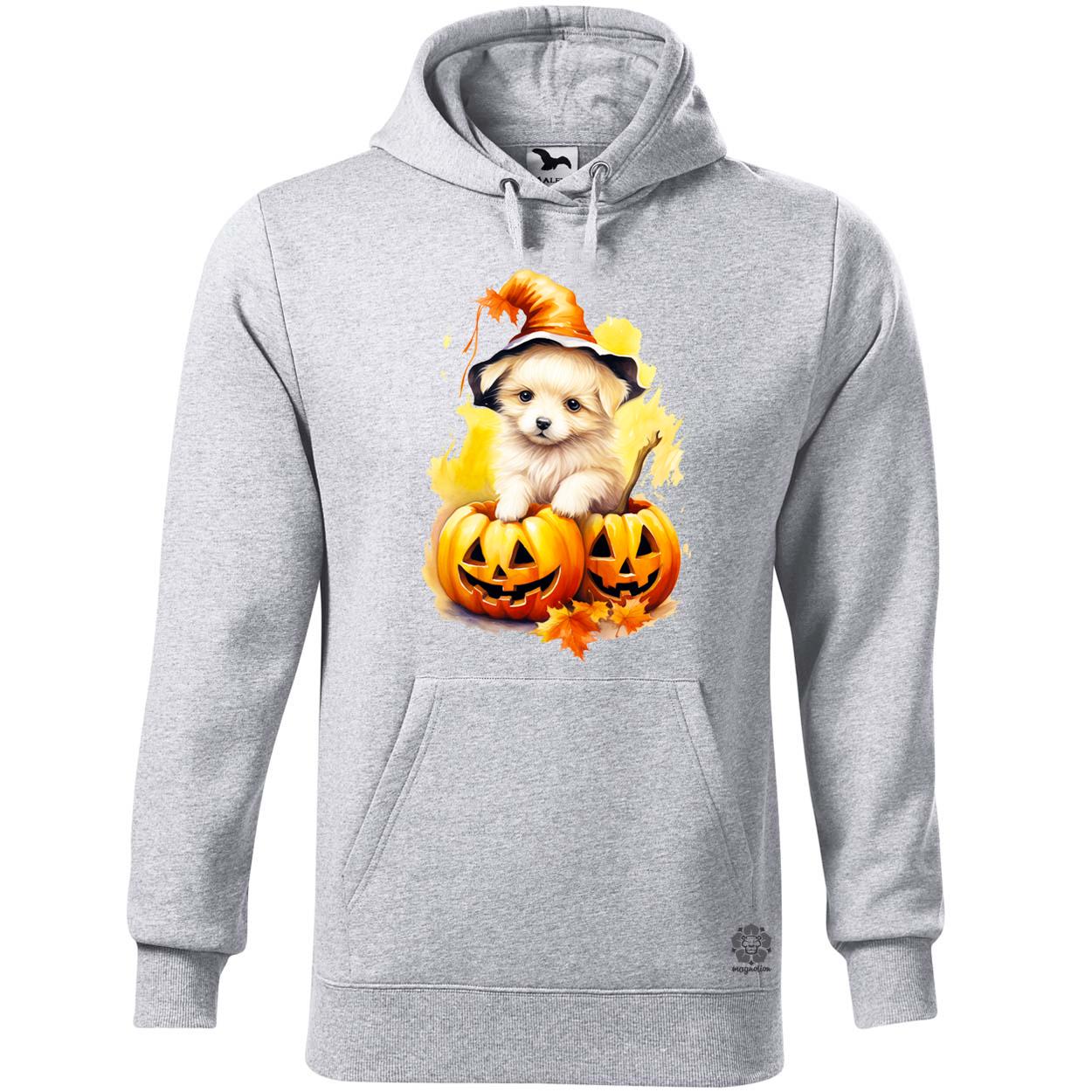 Halloween tök és kutyus v4