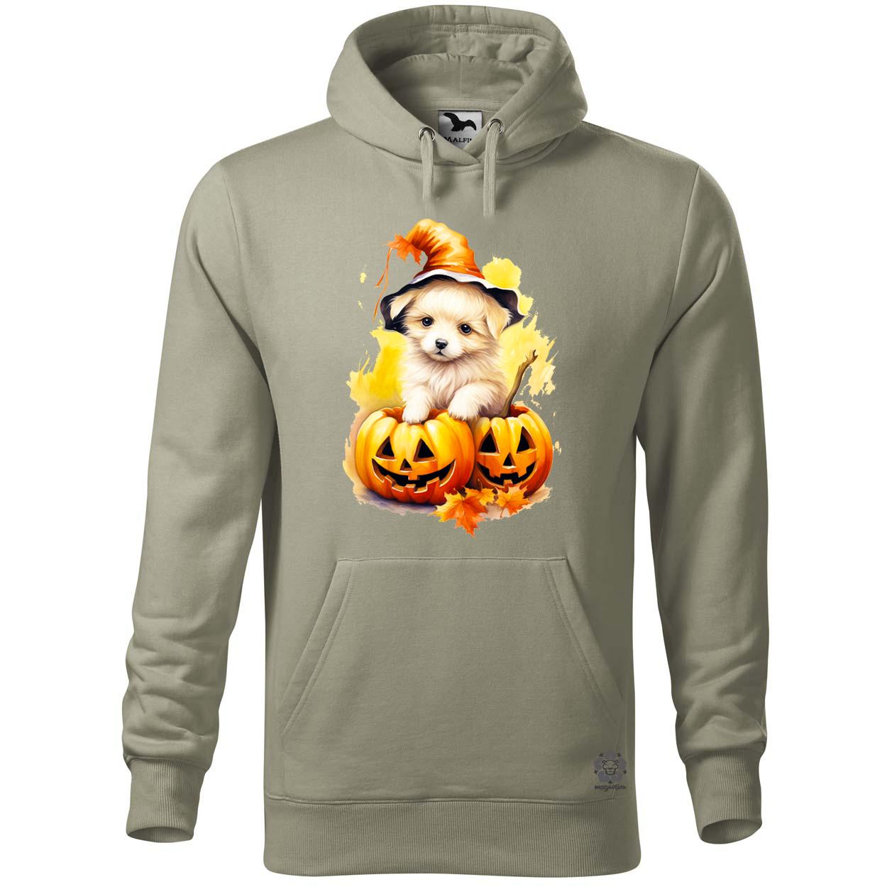 Halloween tök és kutyus v4