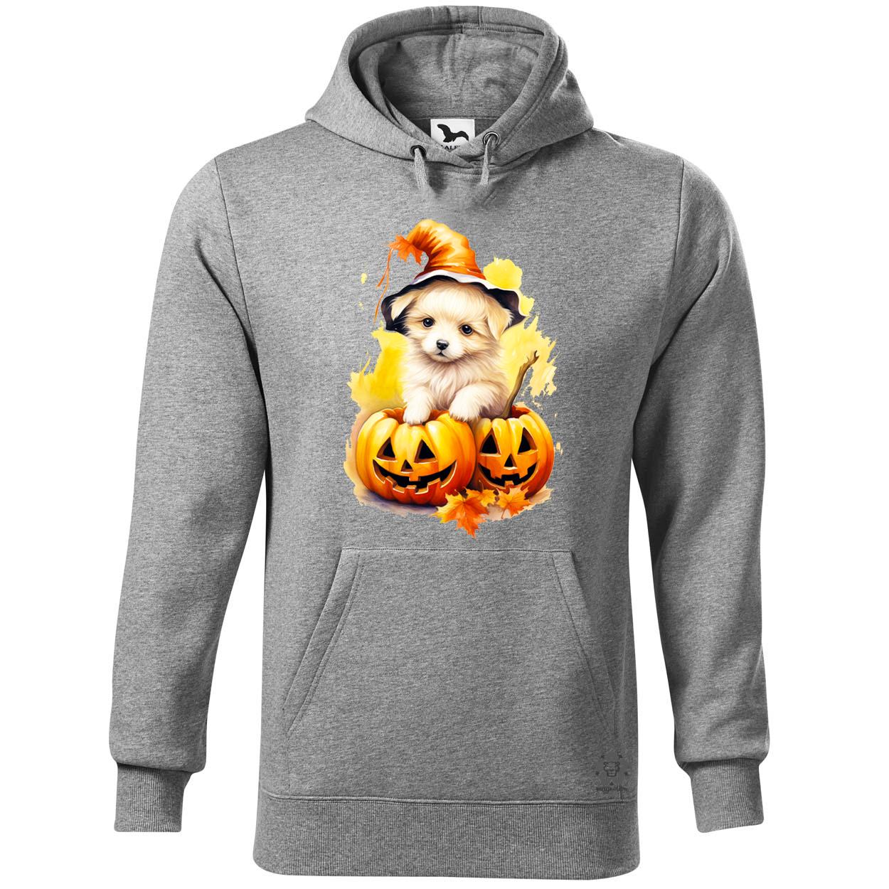 Halloween tök és kutyus v4