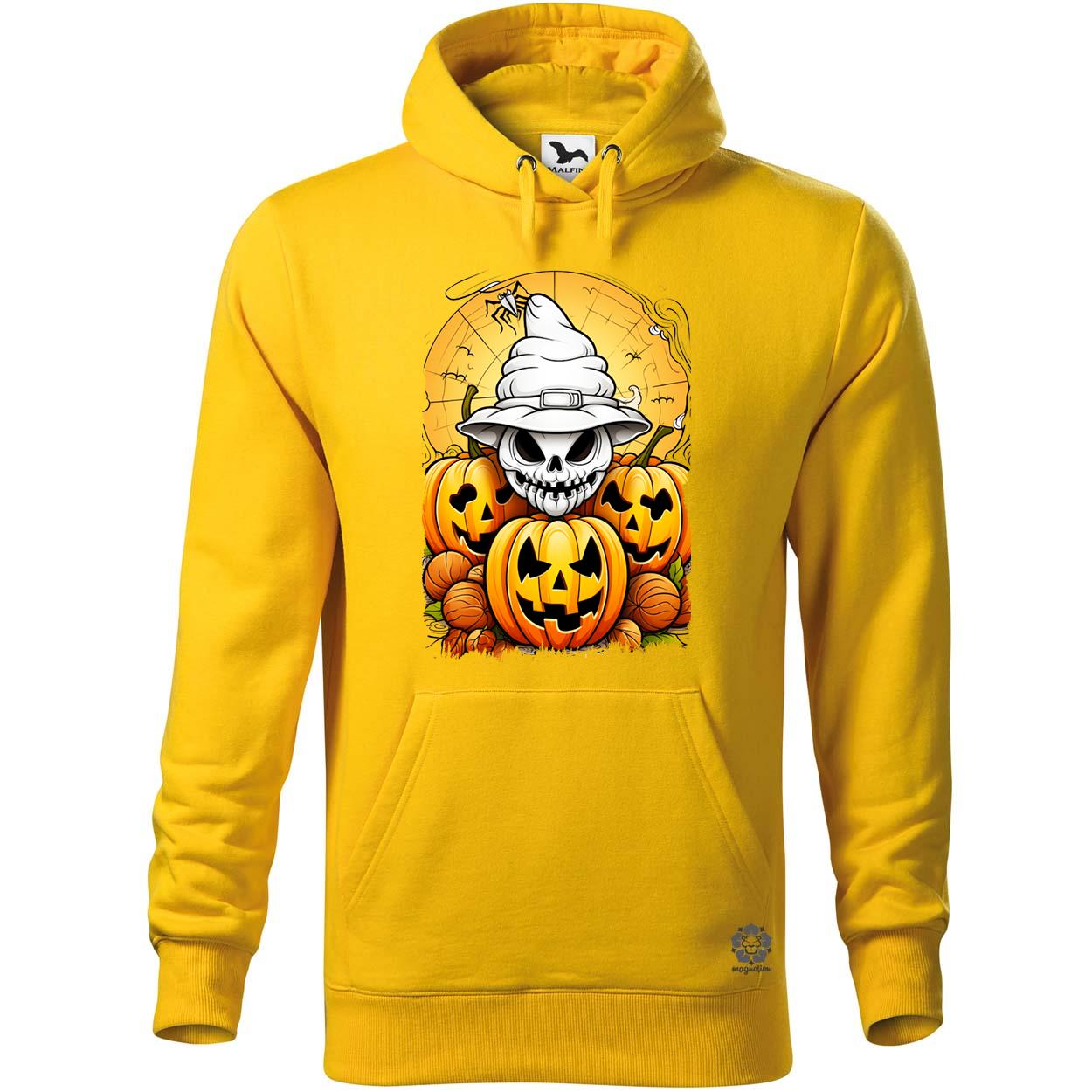 Halloween tök és koponya fantázia v11