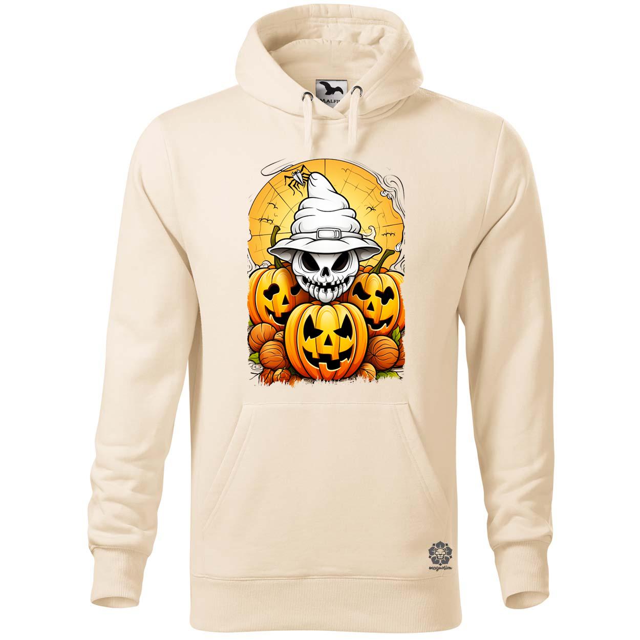 Halloween tök és koponya fantázia v11