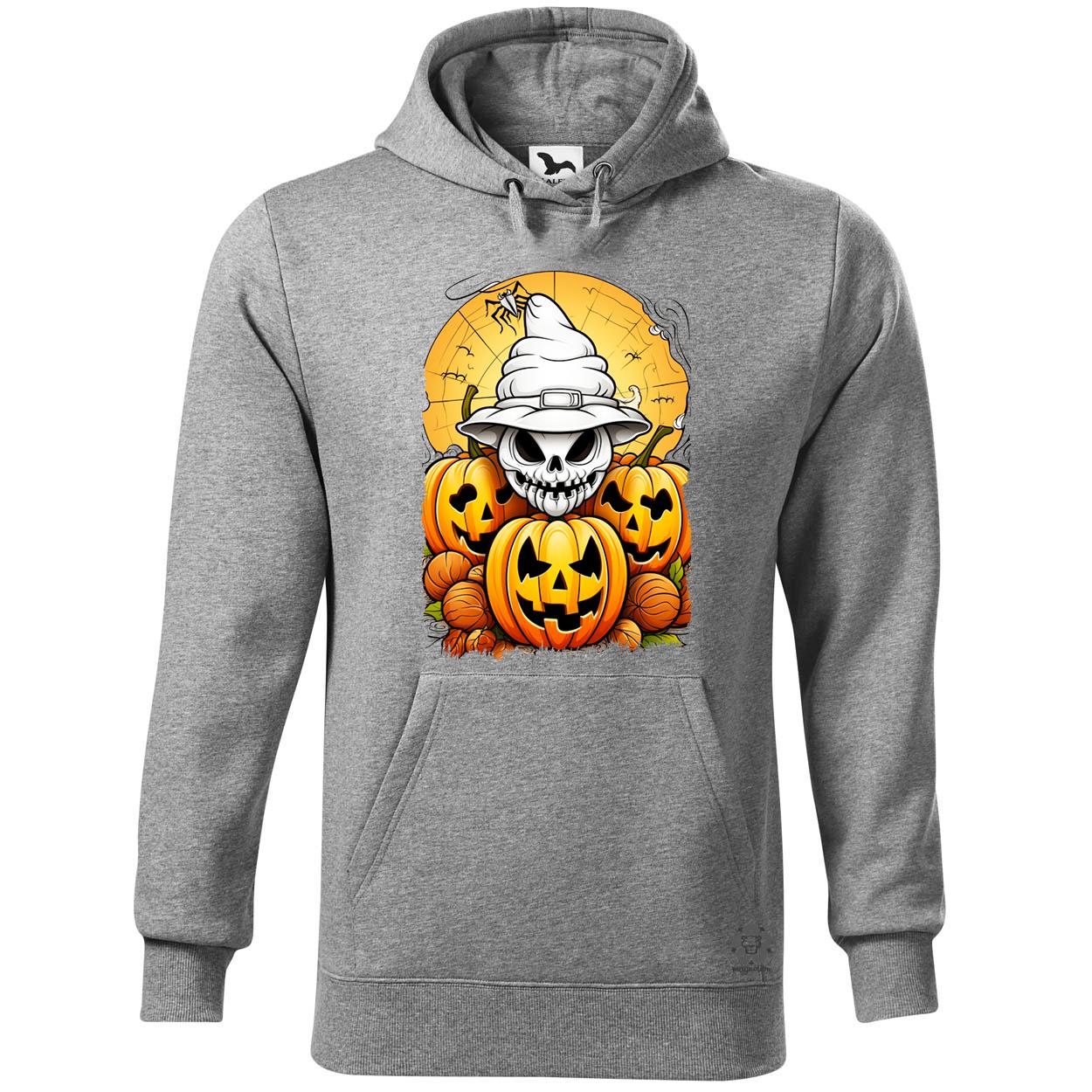 Halloween tök és koponya fantázia v11