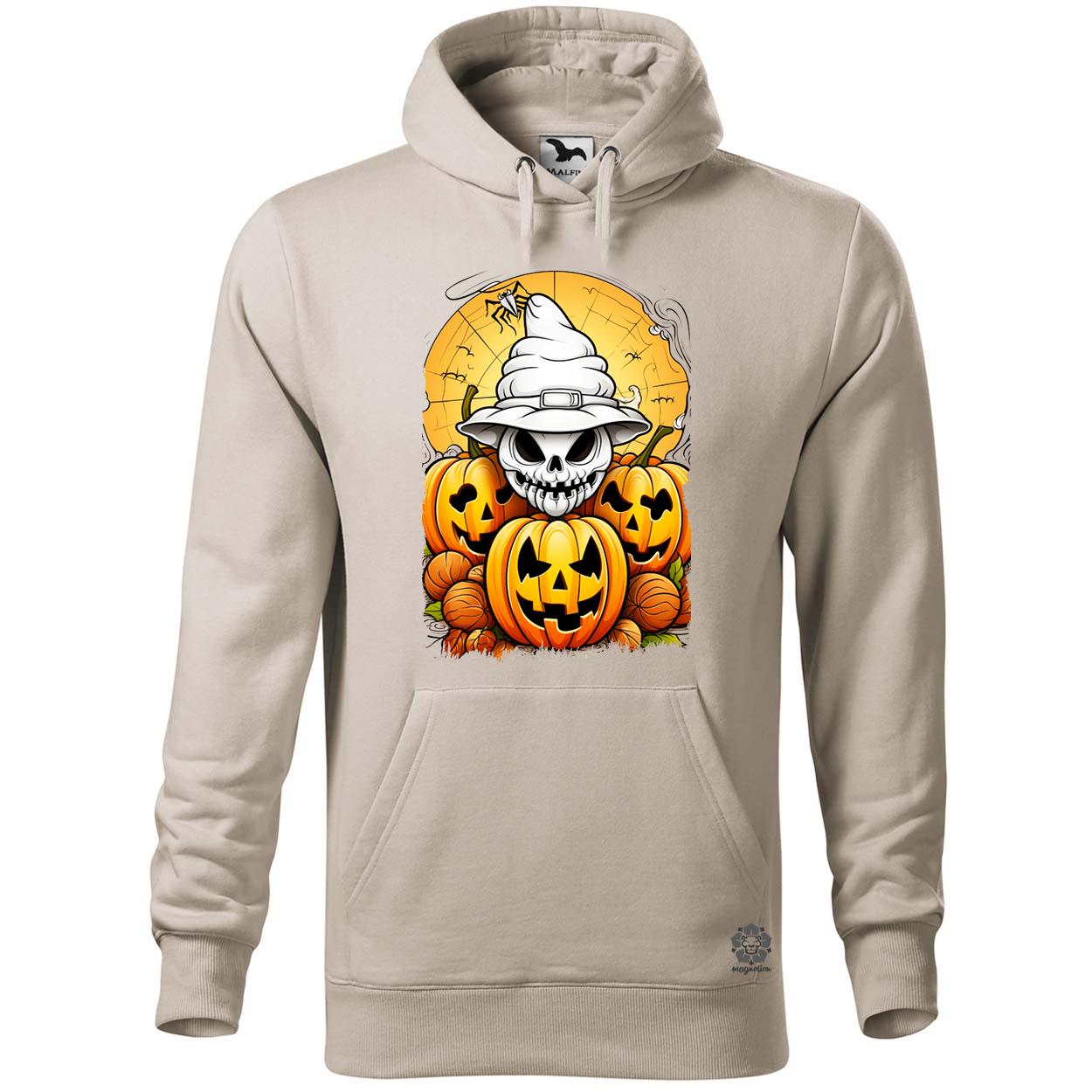 Halloween tök és koponya fantázia v11