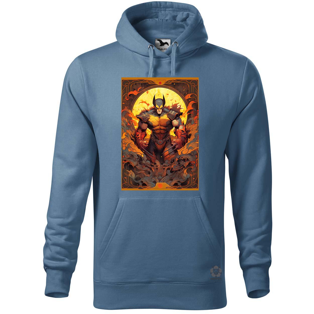 Kártya fantázia Farkas v4 egyedi  pulóver 