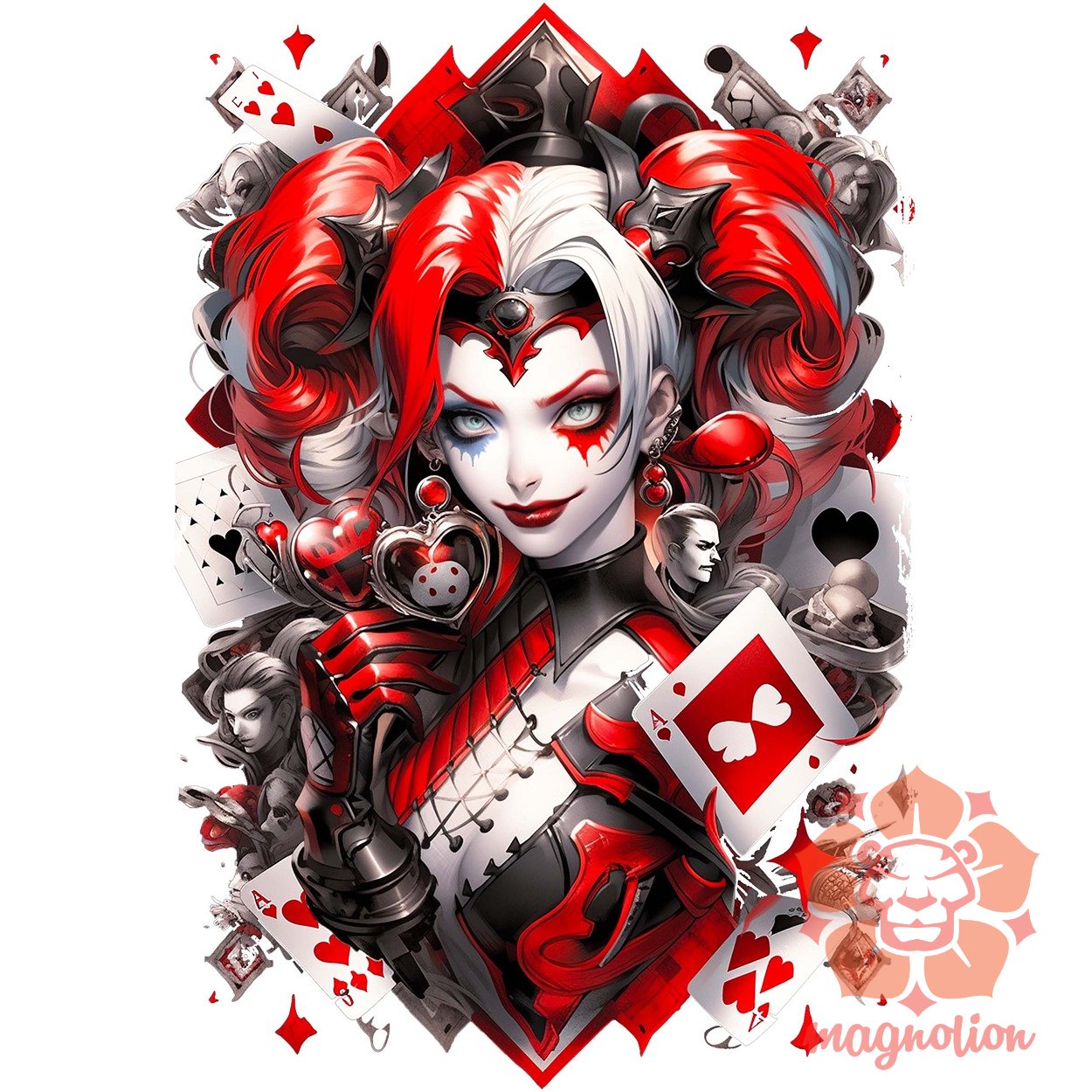 Kártya fantázia Harley Quinn v4