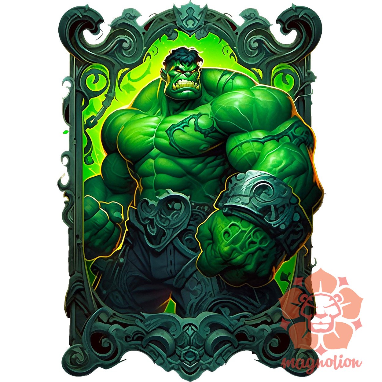 Kártya fantázia Hulk v1