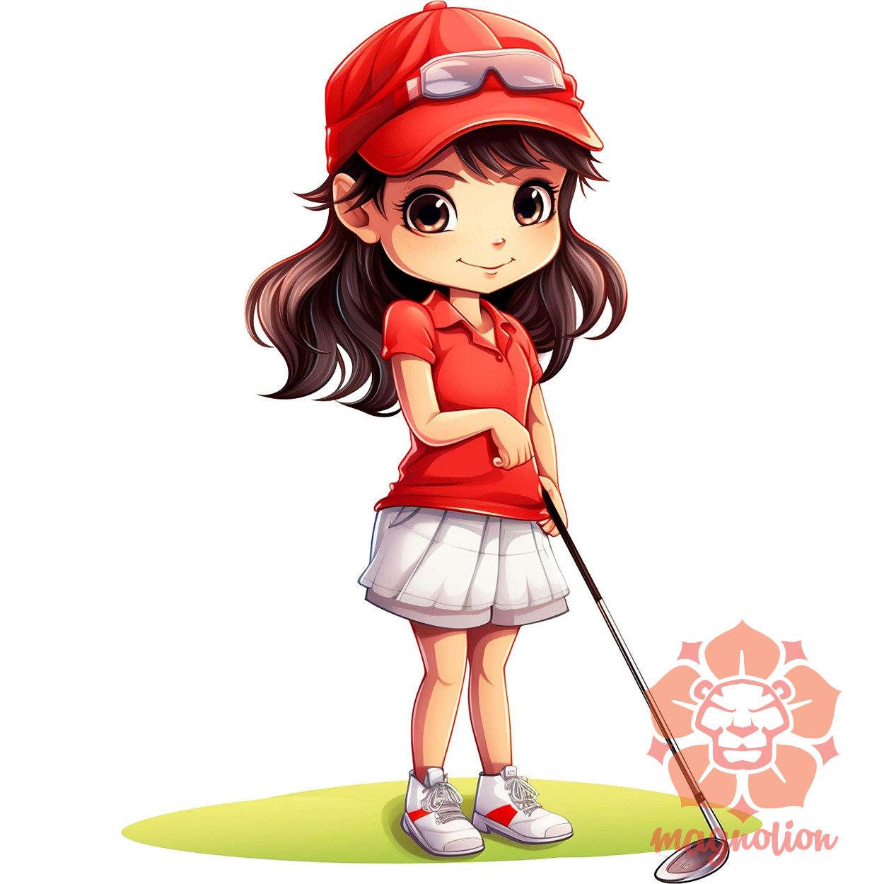 Kawaii golfozó lány v3