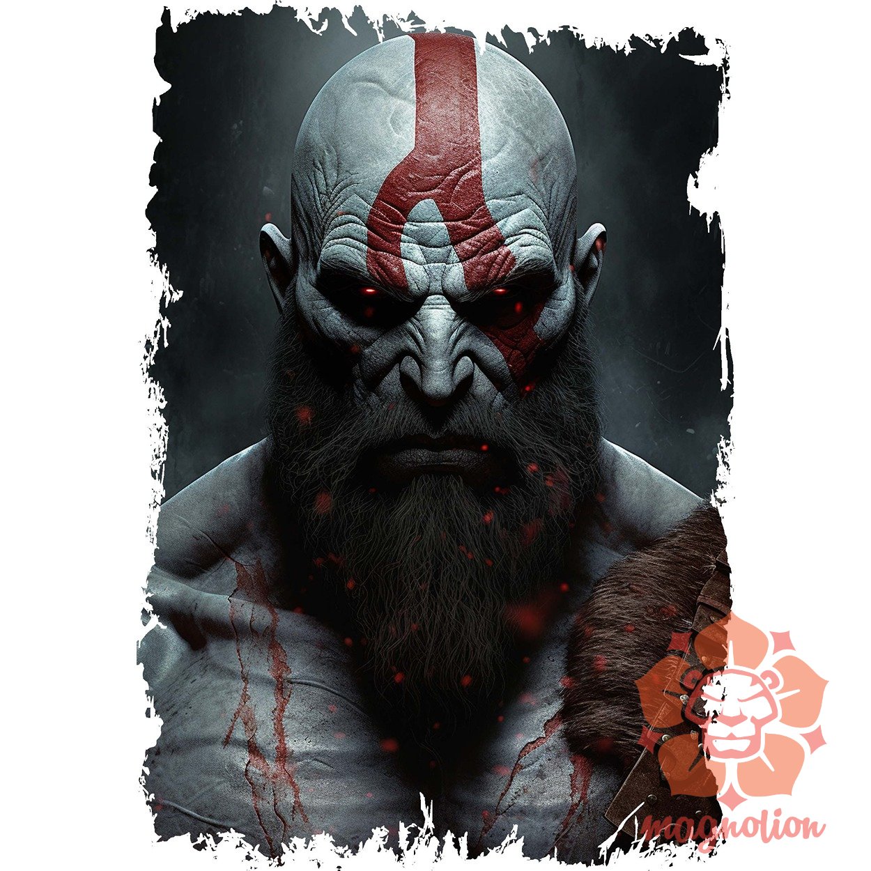 Kratos fanart v6