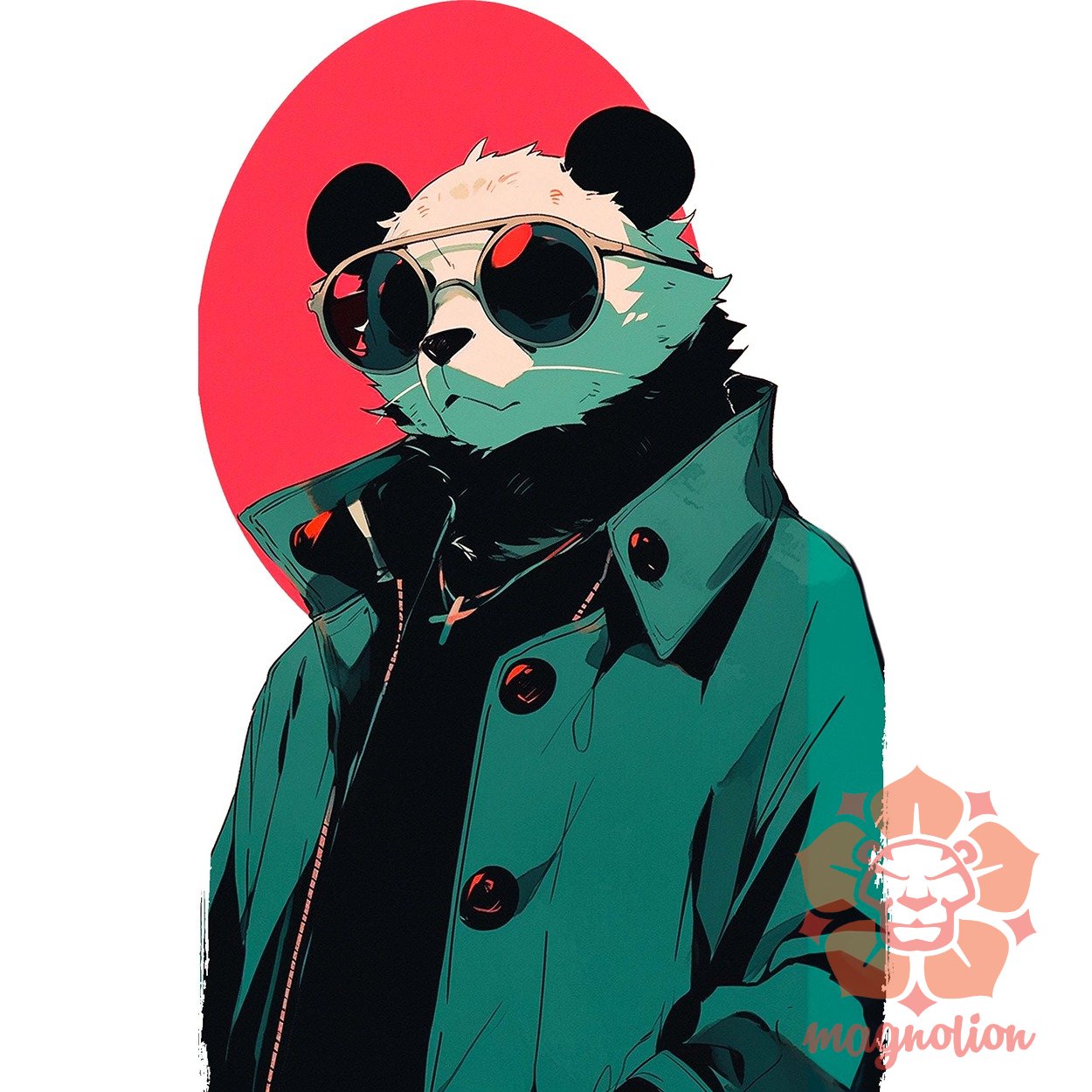 Laza napszemcsis panda v1