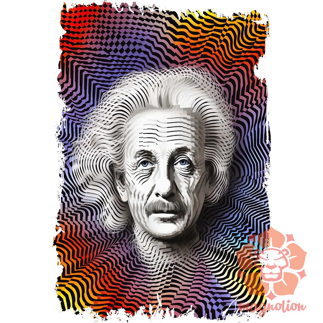 Pop art Einstein v17