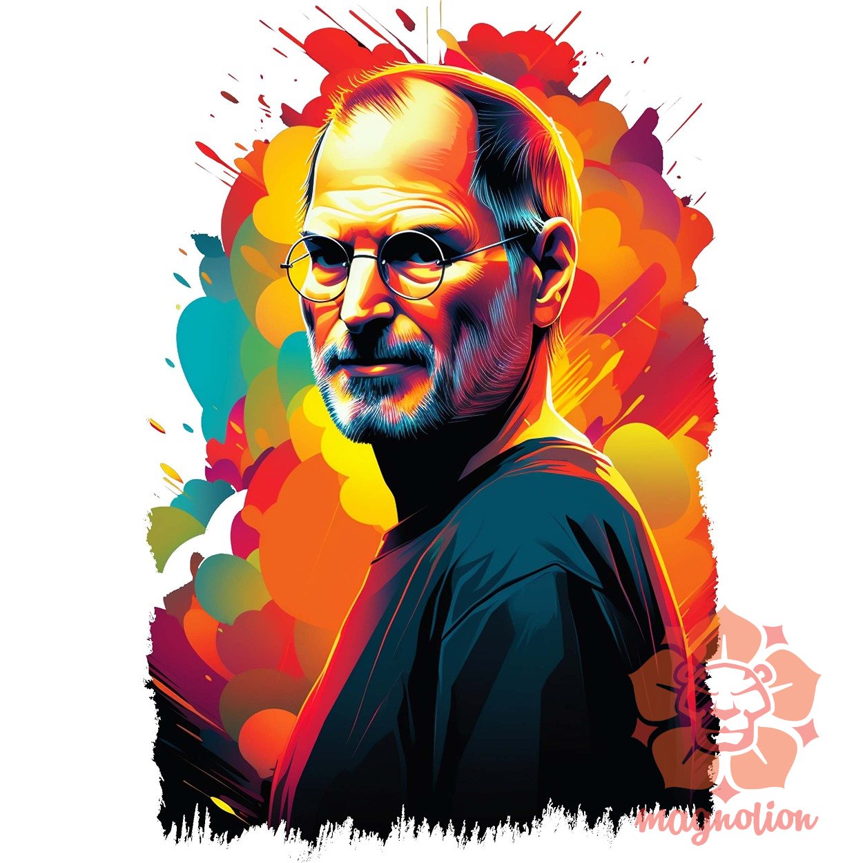 Pop art Steve Jobs v3