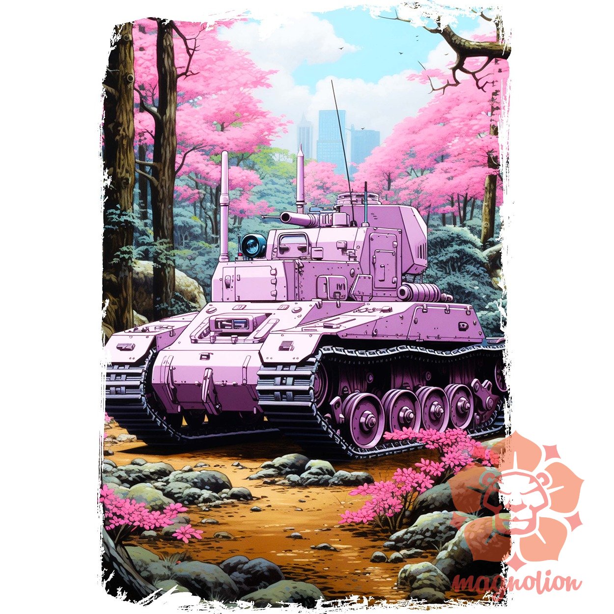 Rózsaszín tank