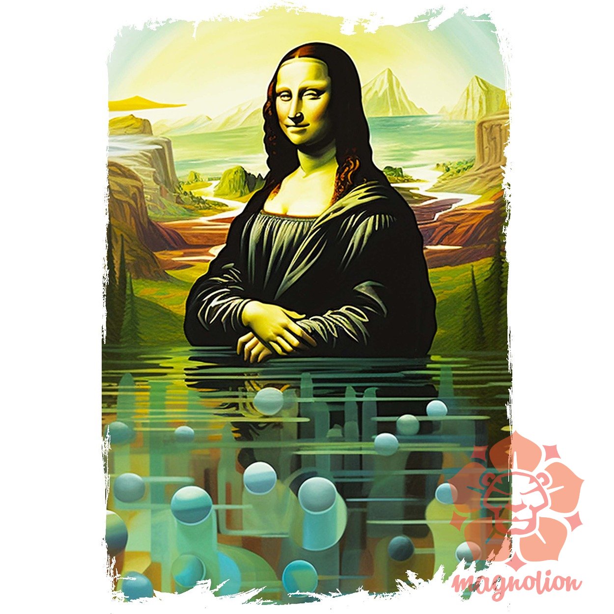Szürreális Mona Lisa v3