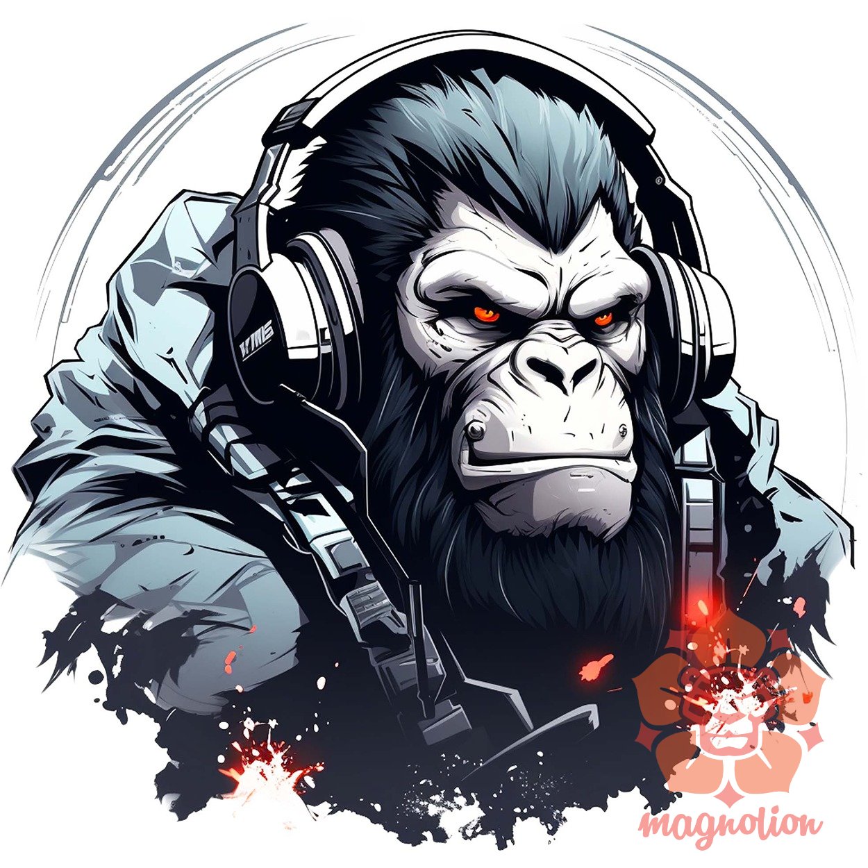 Cyberpunk gorilla v2