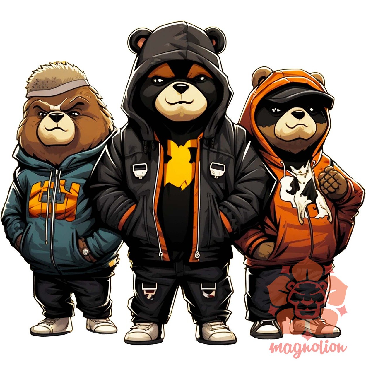 Hip Hop medvék v3