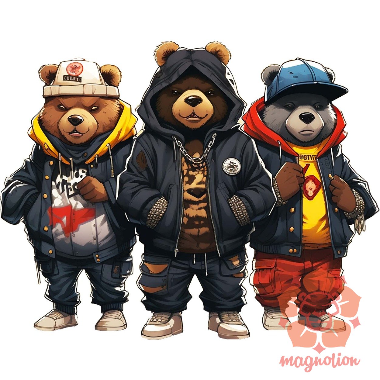 Hip Hop medvék v7