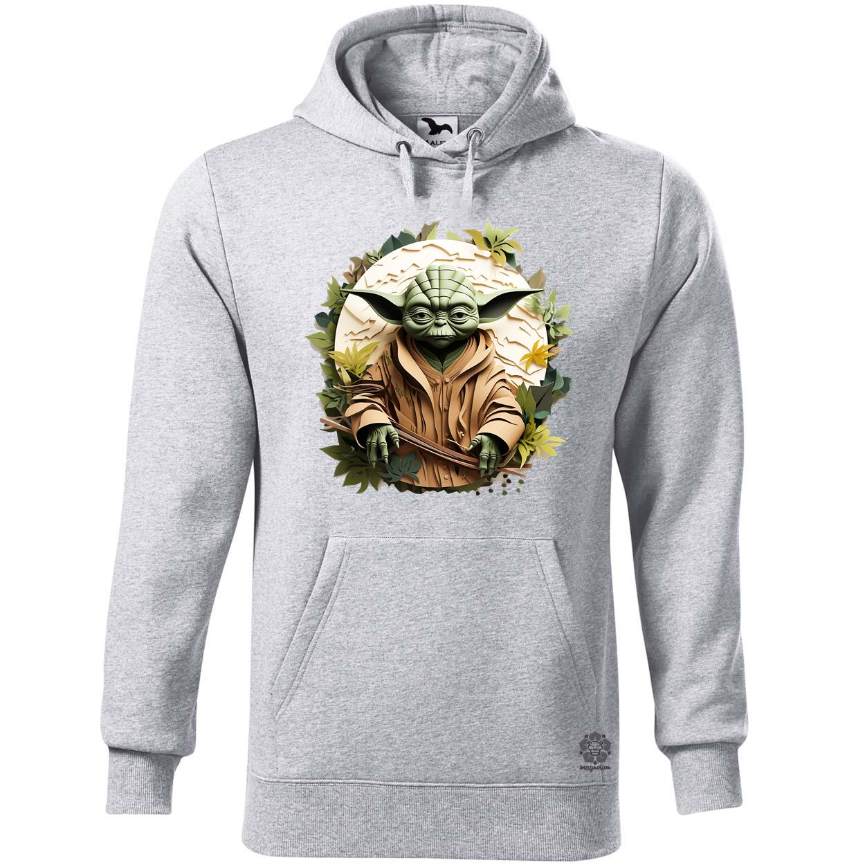 Papírművészet Yoda fanart v3