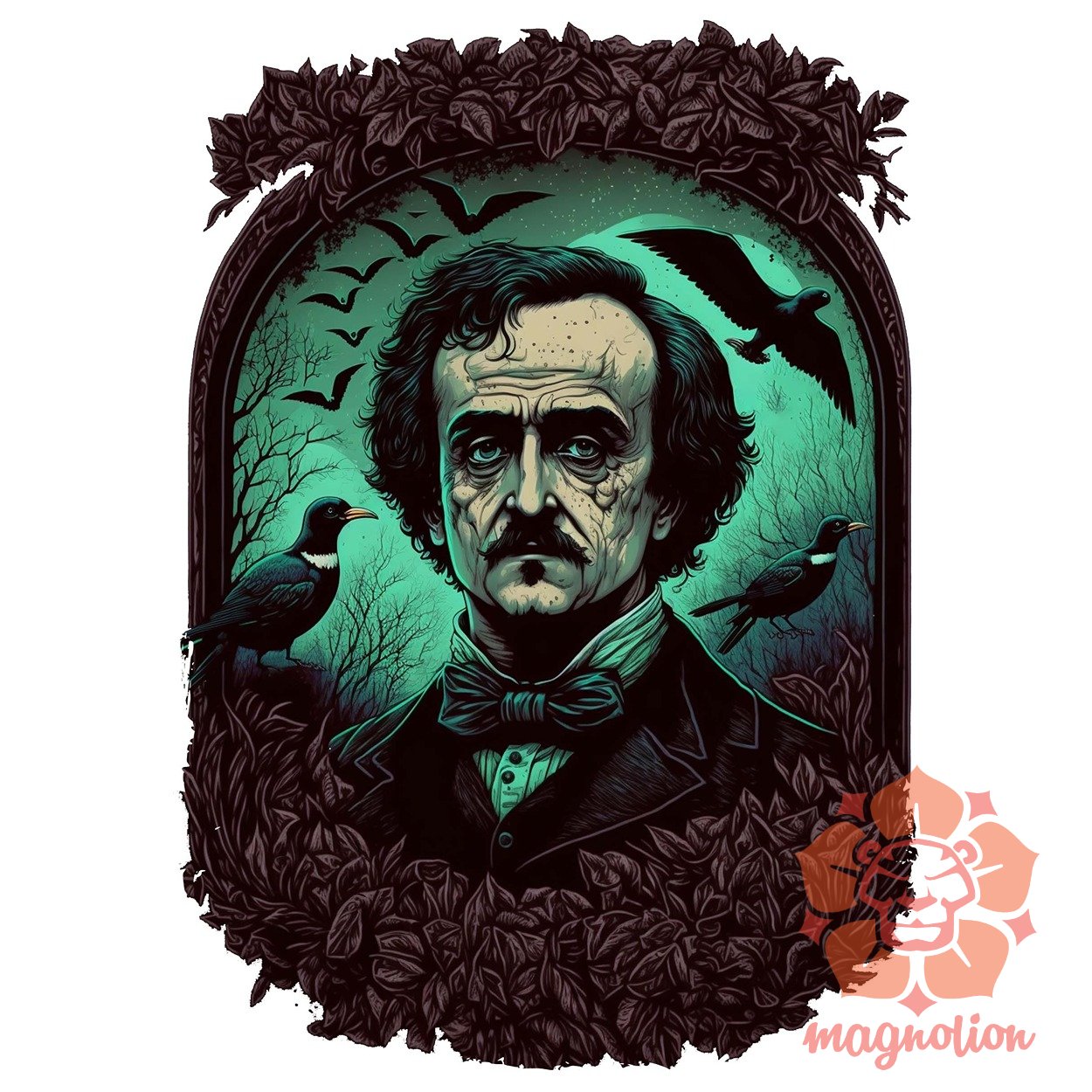 Edgar Allan Poe portré v3