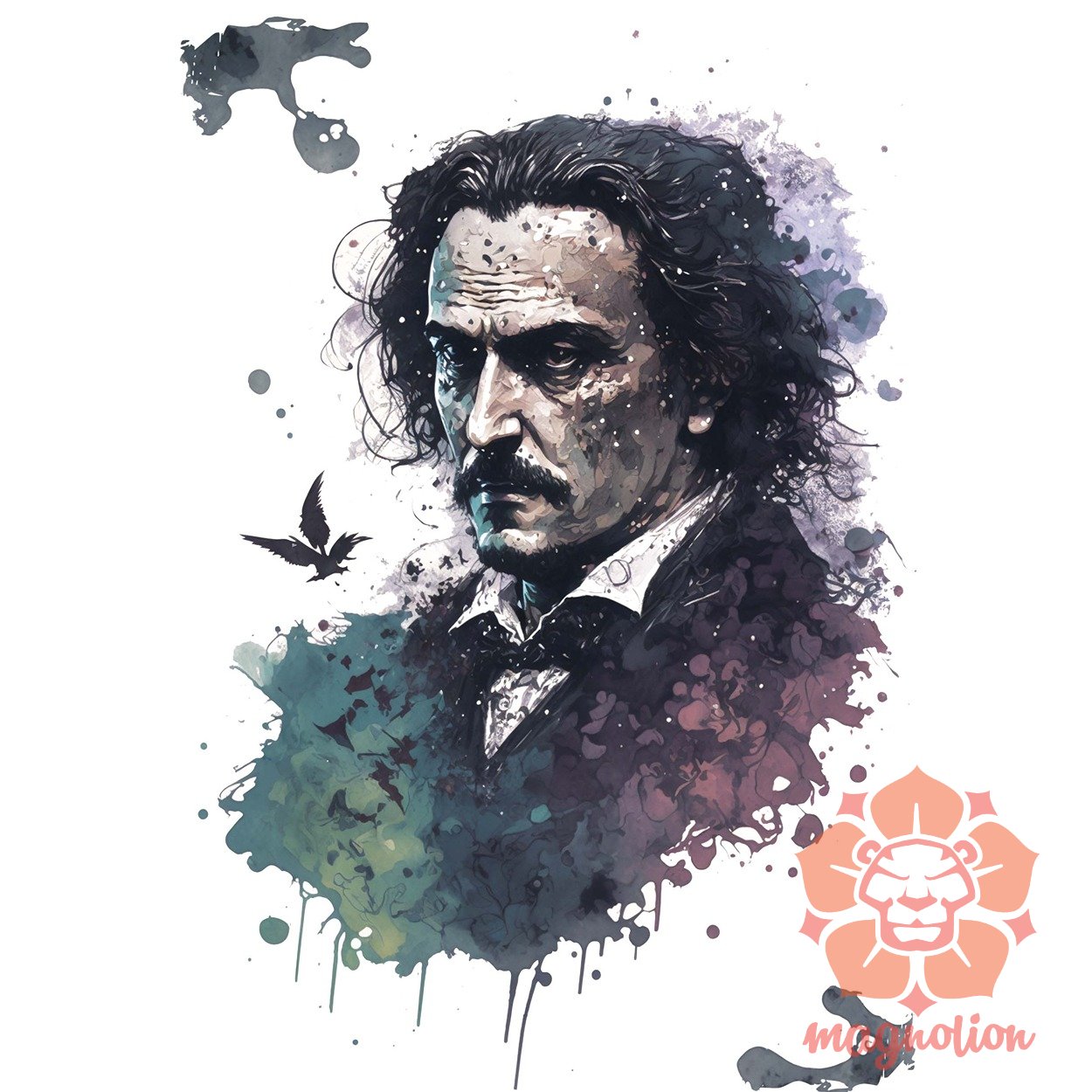 Edgar Allan Poe portré v4