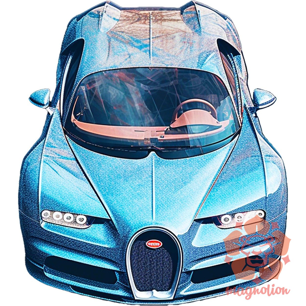 Trompe-l’œil Bugatti v3