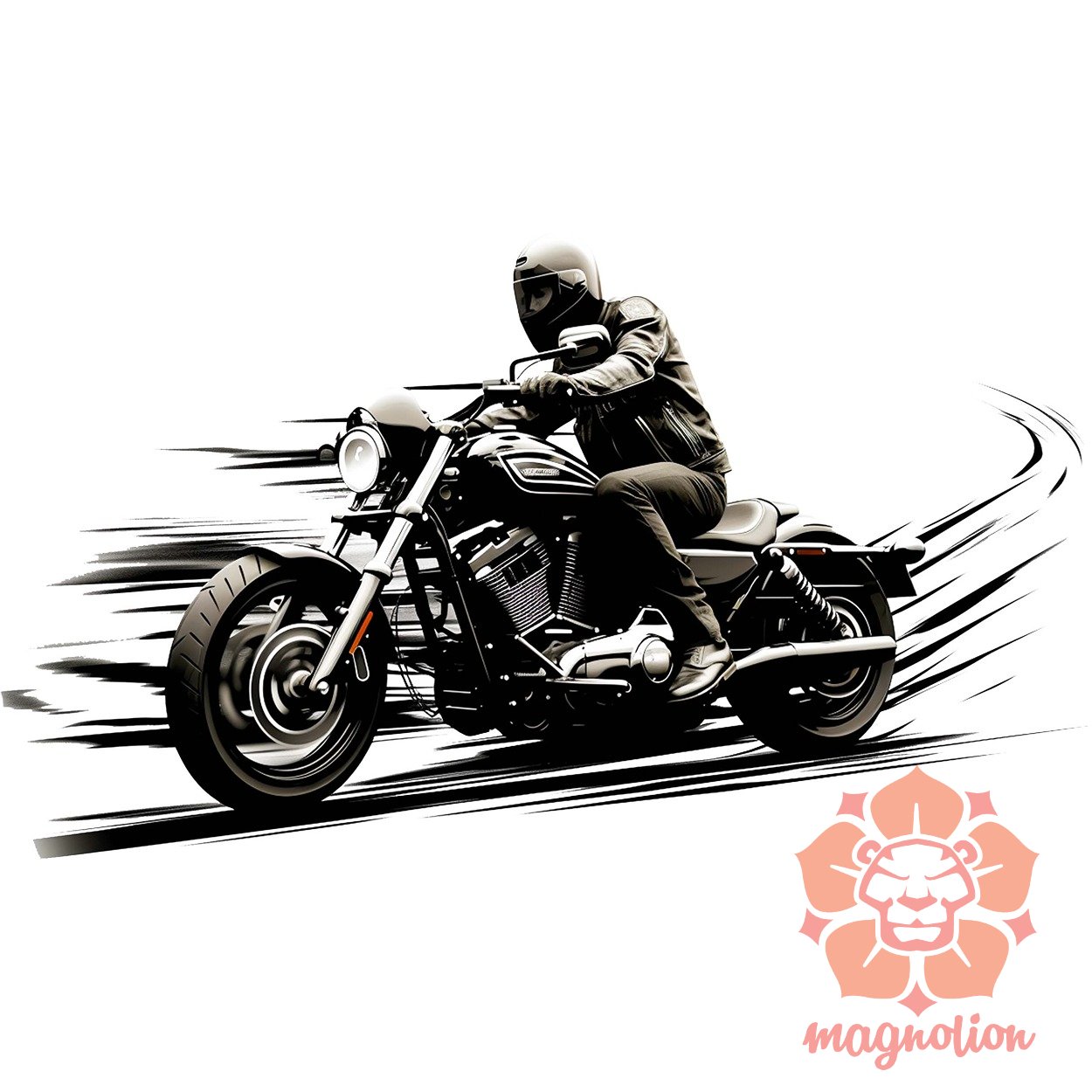 Harley Davidson Sportster rajz v1
