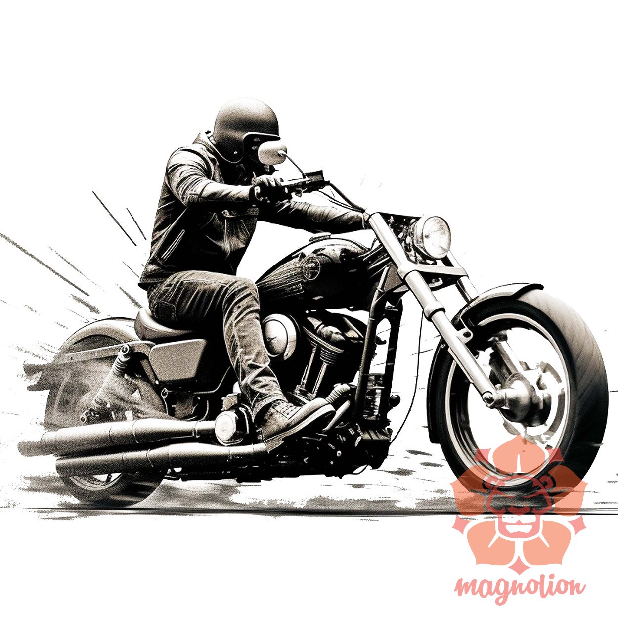 Harley Davidson Sportster rajz v7