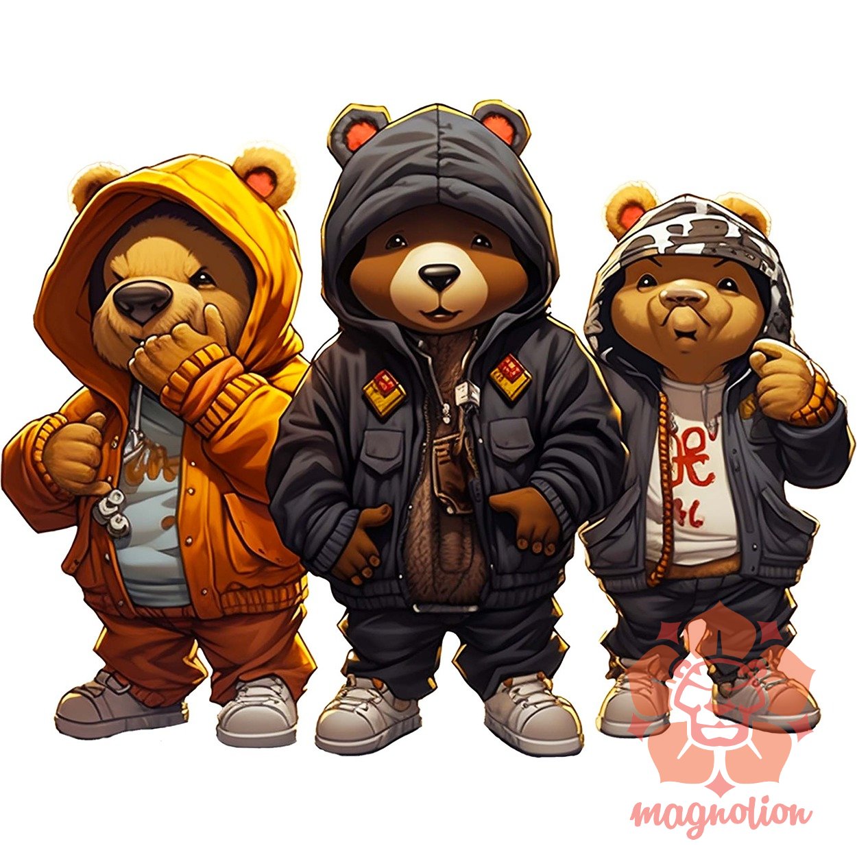 Hip Hop medvék v6