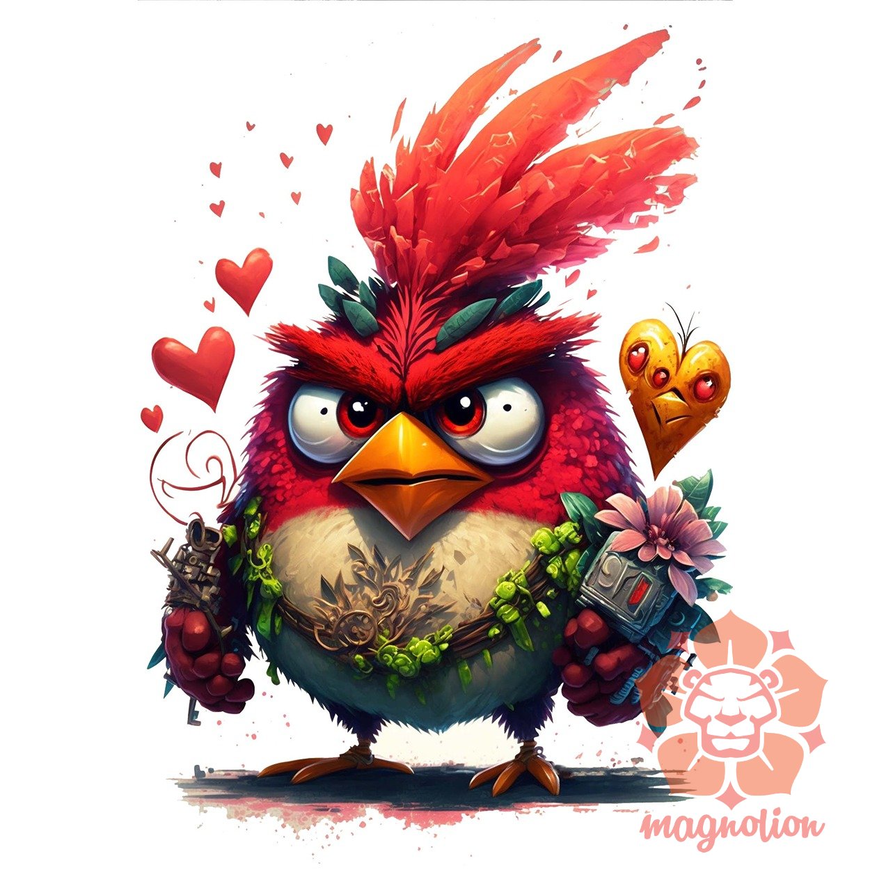 Szerelmes Angry bird v1