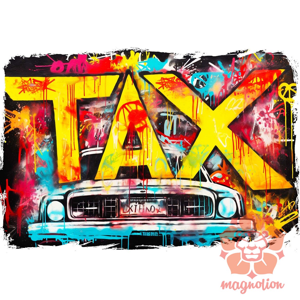 Taxi graffiti v1